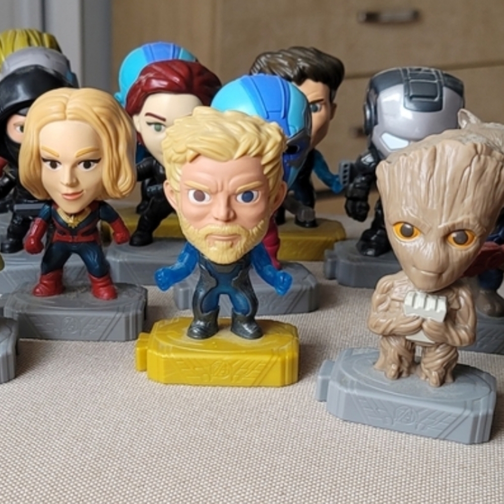 MCDONALD'S Avengers Assorted End Game Happy Meal Toys, 5ct